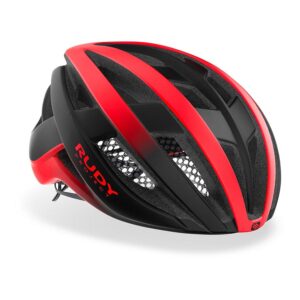Casco Rudy Project Venger rosso nero opaco