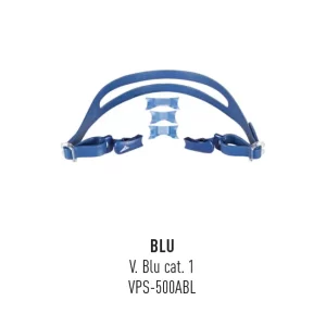 Demetz kit naselli ed elastico per occhialini nuoto adulto